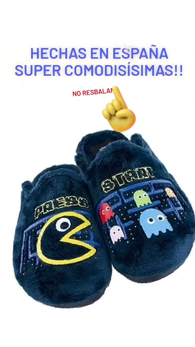 Nueva colección de "Zapas" para estar en casa a gusto!!
Hechas en España, (Elche) Comodissímas, divertidas, piso goma qu